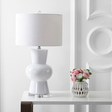 Julia 28.5" Ceramic LED Table Lamp - JONATHAN Y